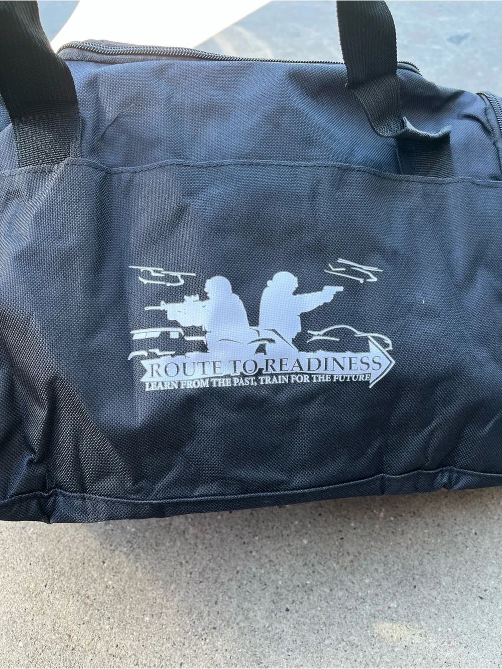 Black Duffel Bag - Men